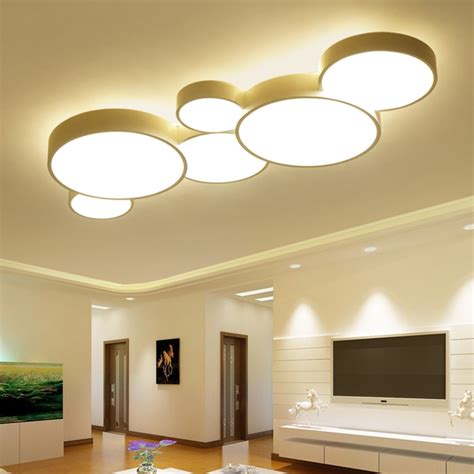 Led Ceiling Light Modern Panel Lamp Lighting Fixture