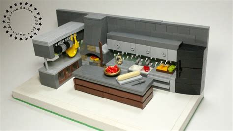 Modern Lego Kitchen Moc⎪be A Master Chef Youtube