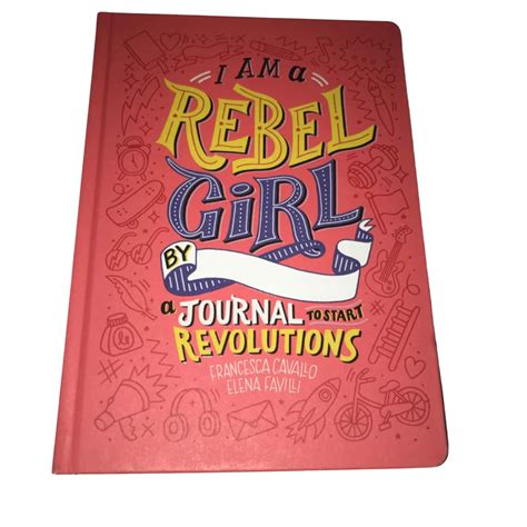 nwot teen s own “fill in” inspiration journal… i am a rebel girl by…… h c