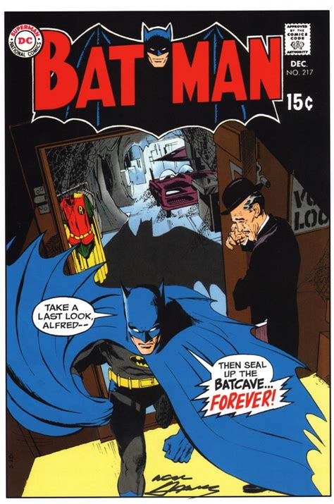 Neal Adams Signed Art Print ~ Batman 217