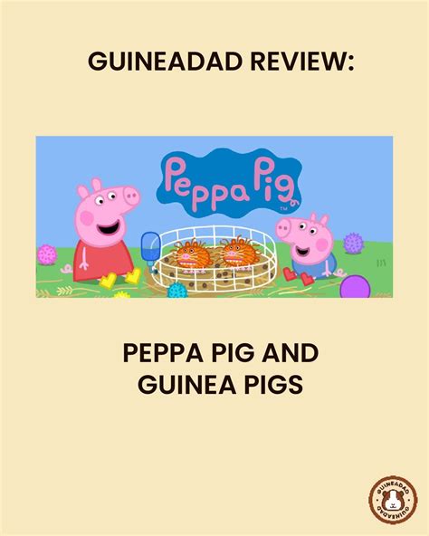 Peppa Pig And Guinea Pigs To Read Guineadad Blog Click The Link