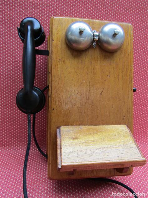 Antiguo Telefono De Pared De Gran Tamaño De Ori Comprar Teléfonos