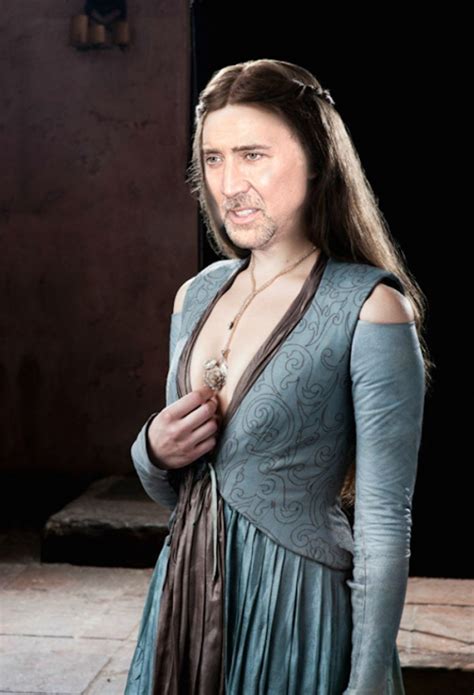 If Nicolas Cage Played All The Roles In The Game Of Thrones Pictolic