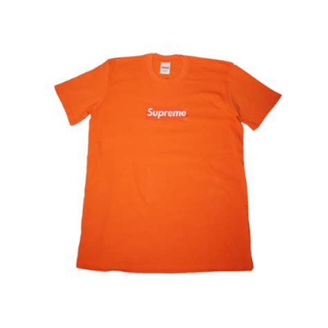 Great savings & free delivery / collection on many items. Supreme Box Logo T-Shirt (Orange)