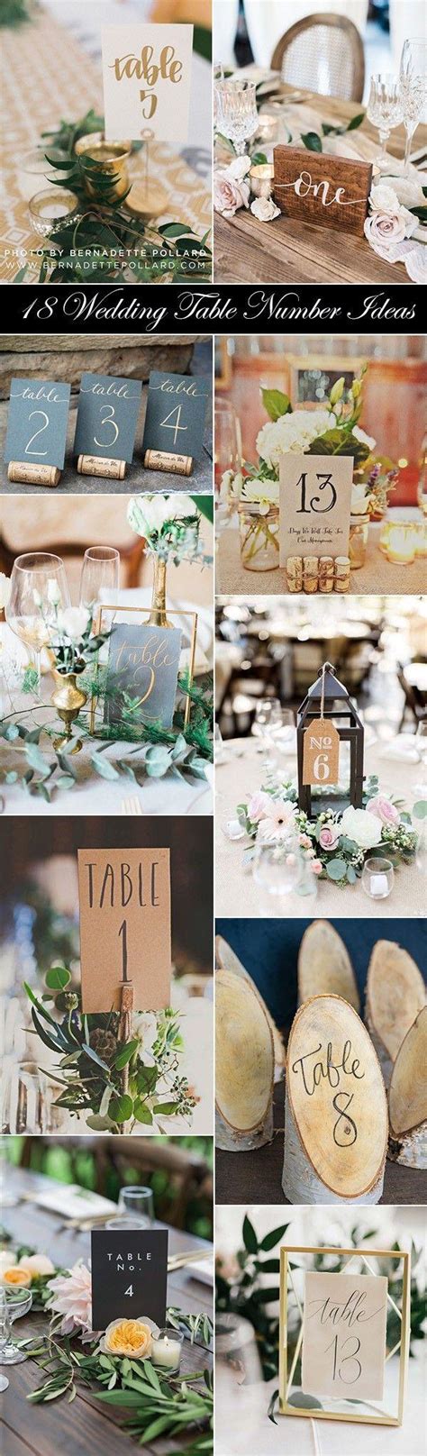 18 Inspiring Wedding Table Number Ideas To Love 2762386 Weddbook