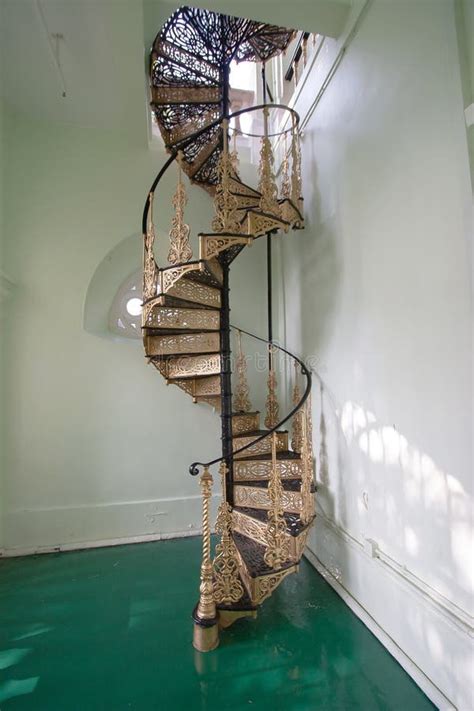 Metal Iron Circle Stair Spiral Iron Staircase With Strong Detail 21