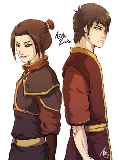 Brother And Sister Azula Zuko Avatar Characters