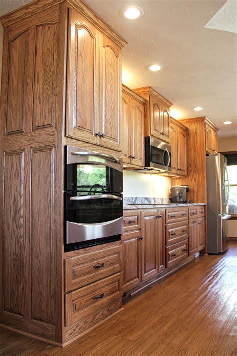 Espresso kitchen cabinets in 12 sleek and cool designs. Custom Red Oak Kitchen With Cambria Quartz - Conneaut Lake ...