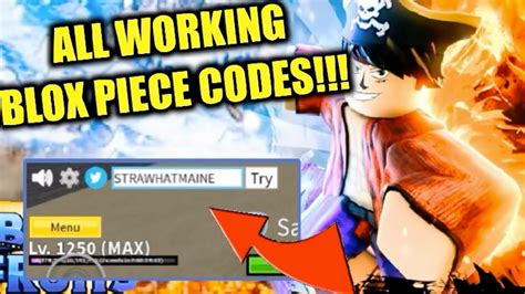 🔥 All Working Blox Piecefruits Codes 🔥 Update 10 2x Exp