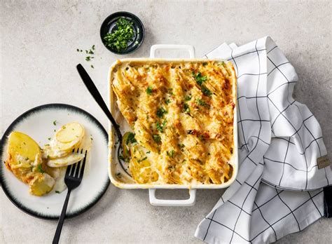 Aardappelgratin Met Truffel Recept Allerhande Albert Heijn