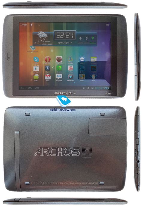 Mobile Обзор планшета Archos 80 G9