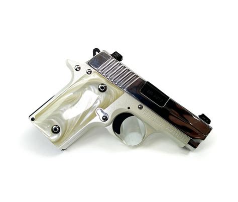 Used Sig Sauer P238 White Chrome 380acp P238 Fsig88349 Hand Gun