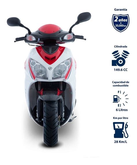 Moto Italika Ds 150 Blanco Rojo Meses Sin Intereses