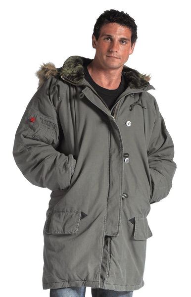 Od Vintage Military Parka N 3b Extra Heavy Winter Coat Jacket Wremova