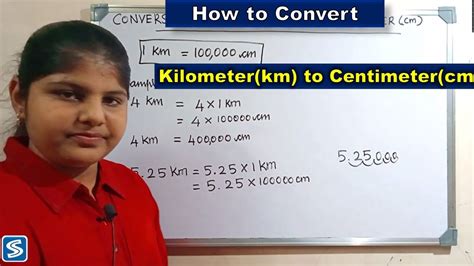How To Convert Kilometer Into Centimeter Conversion Of Kilometer To Centimeter Km Into Cm