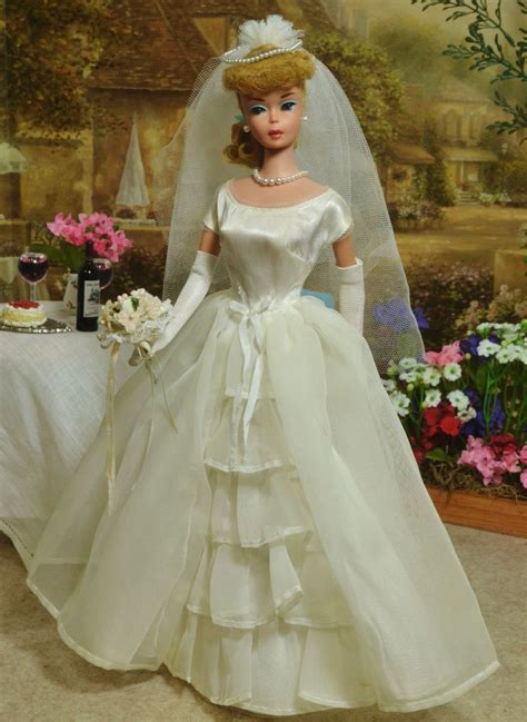 Vintage Mattel Blonde Ponytail Barbie Doll Bride S Dream