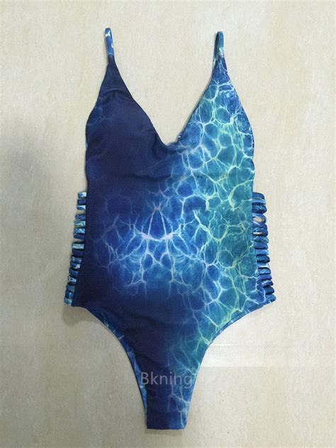 One Piece Swimming Suit Beach Wear Padded Sexy Bathing Suit