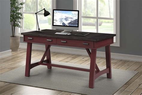 Americana Modern Cranberry 60 Inch Writing Desk By Parker House Furniture
