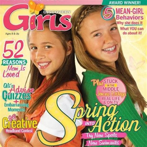 Magazine Discovery Girls Offers 8 12 Year Olds Tips On Swimsuits For