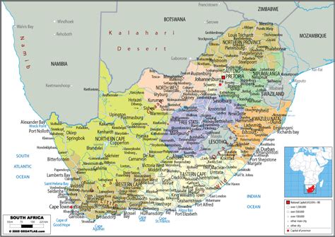 All maps, graphics, flags, photos and original descriptions © 2021 worldatlas.com. map of south african cities - Google Search | MAPS | Pinterest