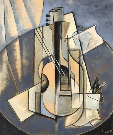 Musical Instrument 2 Painting Cubism Art Cubism Cubist Art