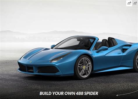 Build Your Own Ferrari 488 Spider Online The News Wheel