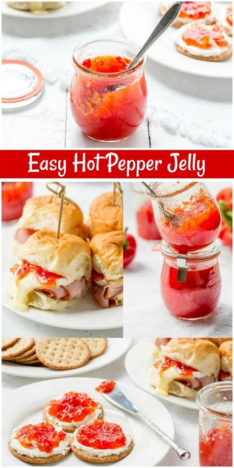 Easy Hot Pepper Jelly Recipe Girl