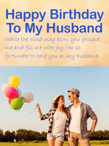 It's a perfect time for 40th birthday quotes vary from funny to complimentary so you'll find one for your friend or family member and know they'll love what you send them! Amazing Happy Birthday Wishes Card for Husband | Birthday ...