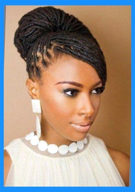 African American Braided Hairstyles For Weddings Micro Braids Updo Penteados Casamento