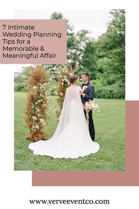 7 Intimate Wedding Planning Tips For A Memorable And Meaningful Affair