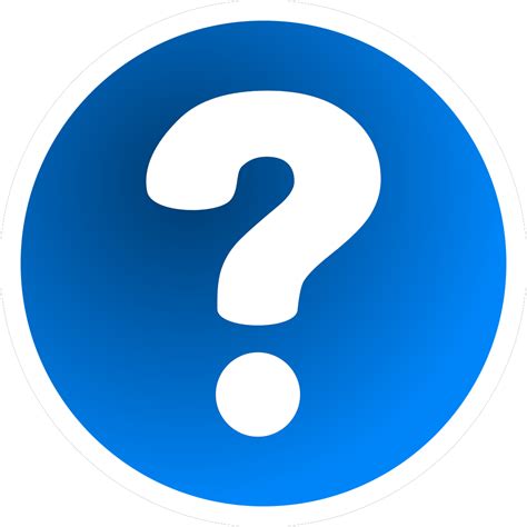Icon With Question Mark Png Svg Clip Art For Web Download Clip Art