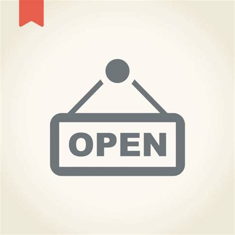 Drawing Of The Enter Here Sign Illustrations Royalty Free Vector