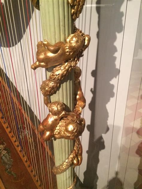One Of The Most Intriguing And Extraordinarily Decorated Harps Made