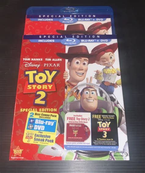 Toy Story 2 Two Disc Special Edition Blu Ray Dvd Combo 8 99 Picclick