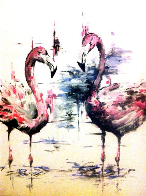 Posts About Flamingo On Katy Jade Dobson Art Flamingo Art Flamingo