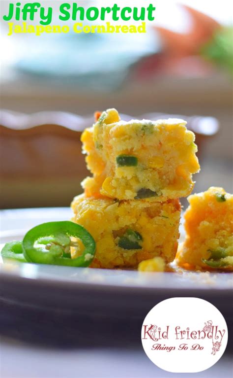 The best cornbread recipe is a classic favorite the whole family will love! Shortcut Jiffy Jalapeno & Cheddar Mexican Cornbread Recipe