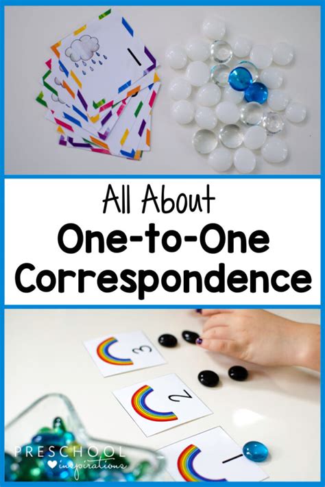 All About One To One Correspondence Preschool Inspirations