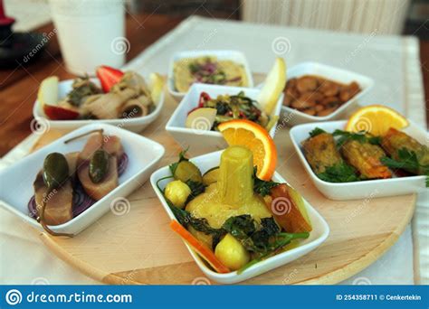 Turkish Appetizer Foods Stock Image Image Of Garnish