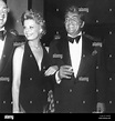 Dean Martin, right, with his third wife, Catherine Hawn, ca. early ...