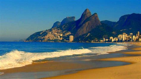 Ipanema Beach Beautiful Place In Rio De Janeiro Brazil Travel Featured