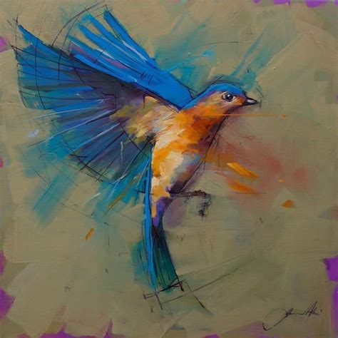 Vibrant Bird Paintings Capture The Beauty Of Feathered Friends In Flight In 2020 Birds