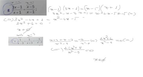1/4 2/3 • multiplying a fraction by a whole number: Rezolvati in R ecuatiile: 3x-1 supra x+1 = x-5 supra x-1 1 ...