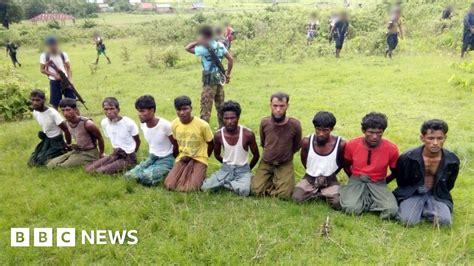 Rohingya Crisis Reuters Journalists Held For Investigating Myanmar Killings Bbc News