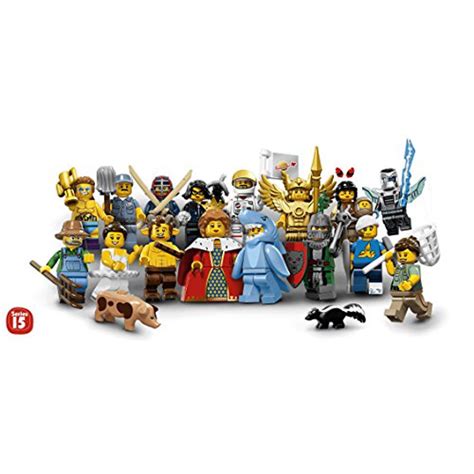 Lego Series 15 Minifigures Complete Set Of 16 Minifigures 71011