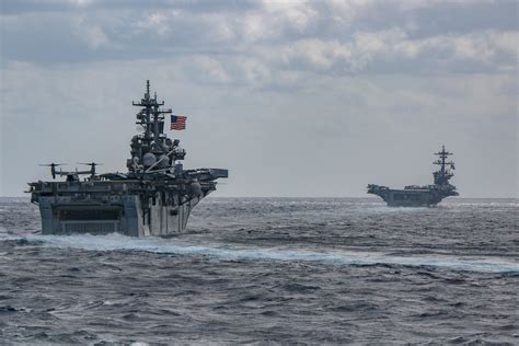 dvids images uss essex lhd 2 and uss abraham lincoln cvn 72 participates in joint