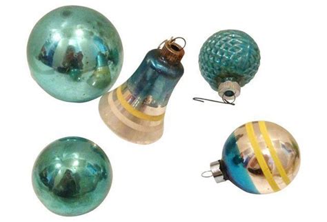 So while you're busy shopping, sending christmas cards, or hanging lights, your little ones will be happily entertained with these great christmas crafts. 1950s Duck Egg Blue Ornaments, S/5 | Duck egg blue ...