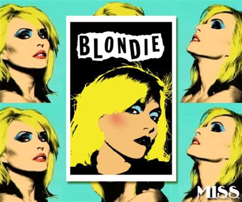 Blondie Punk Poster Blondie Poster Music Poster