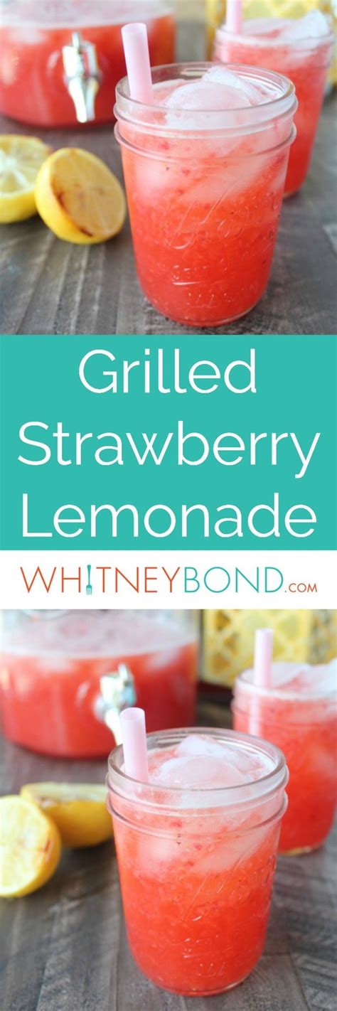 Grilled Strawberry Lemonade Recipe