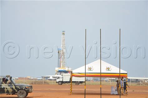 Launch Of Oil Drilling Rig At Kingfisher Oil Fields Underway In Kikuube