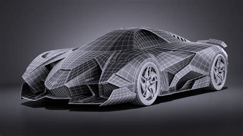 Lamborghini Egoista Drawing